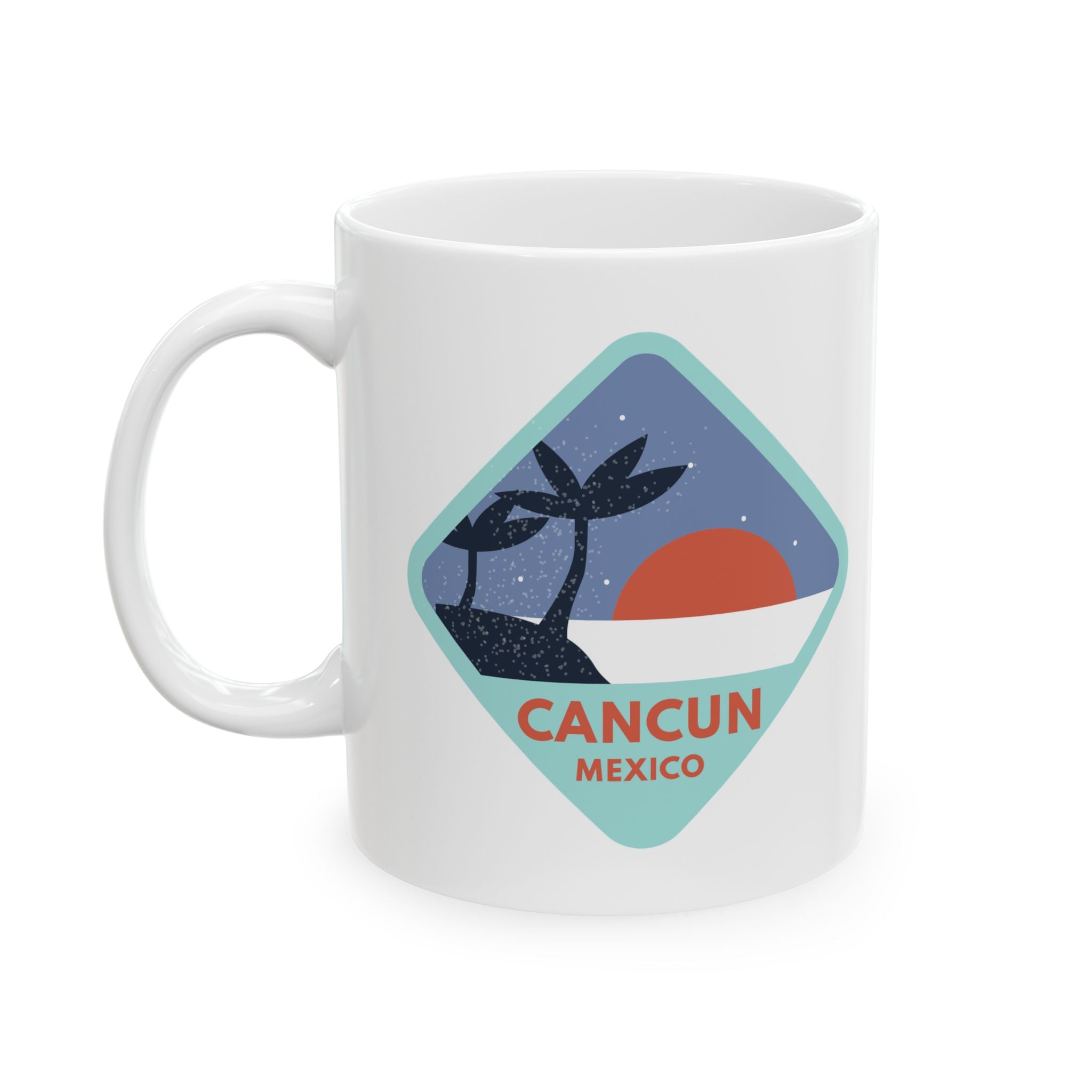 Cancun Mexico MX Souvenir Travel Gift Ceramic Coffee Mug