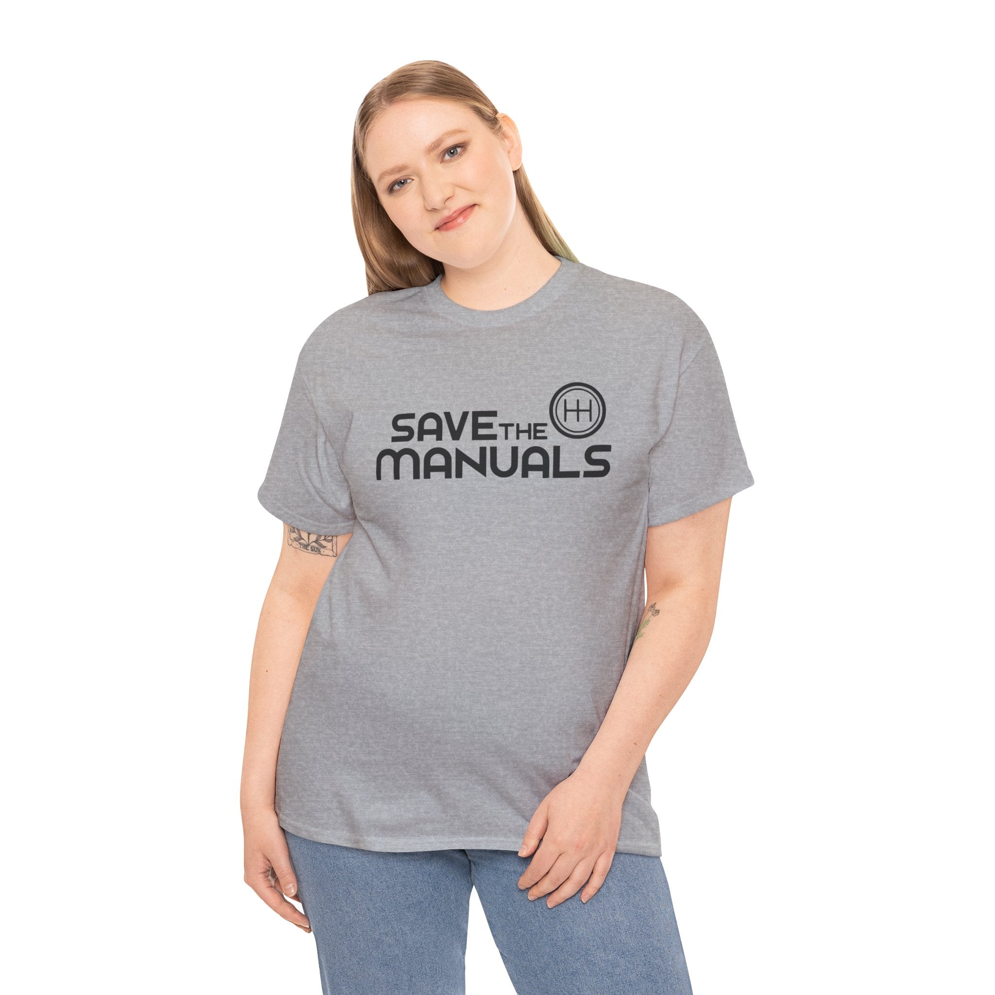 Save The Manuals Vinyl Sticker Decal Transmission Automatic 6 5 Speed T-Shirt