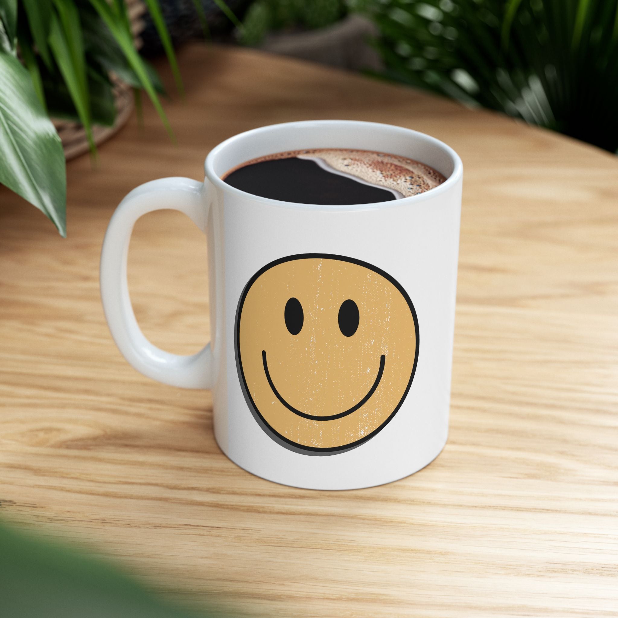 Cute Vintage Retro Graphic Novelty Ceramic Coffee Mug