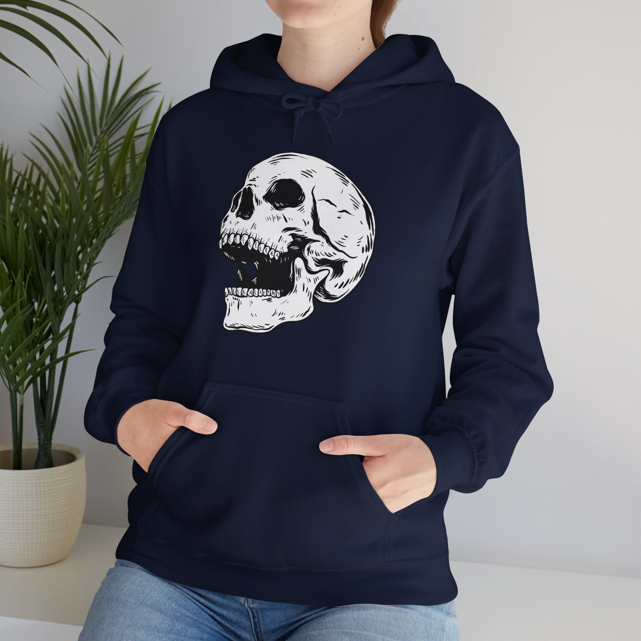 Skull Unisex Graphic Novelty Hoodie