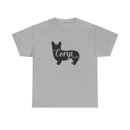 Women's Corgi Mom Dog Lover Gift Cute Graphic Novelty Tee