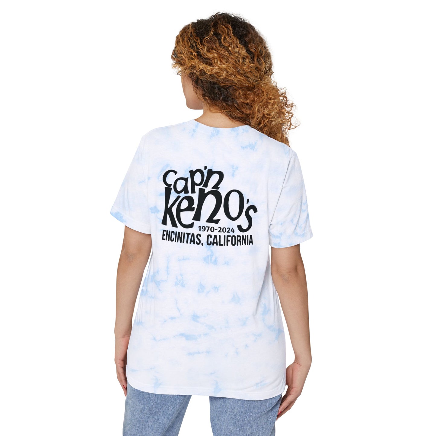 Cap'n Kenos Unisex Tie-Dyed T-Shirt