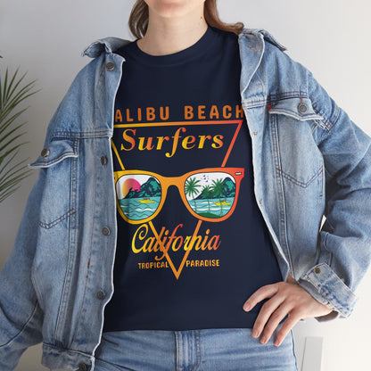 Malibu Beach Los Angeles California Souvenir Unisex T-Shirt