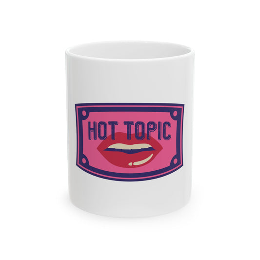 Cute Retro Graphic Novelty Ceramic Coffee Mug