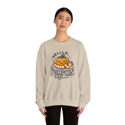 Hello, Pumpkin Smiling Pumpkin Sweatshirt