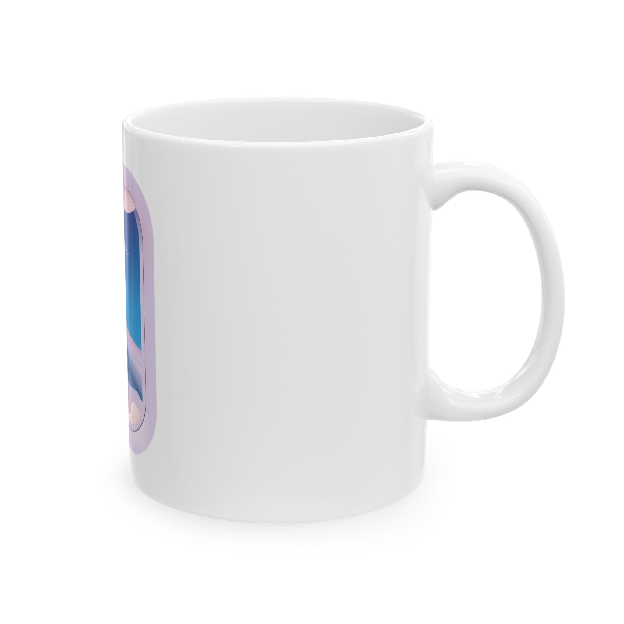 Cute Aesthetic Airplane Ceramic Teen Coffee Mug