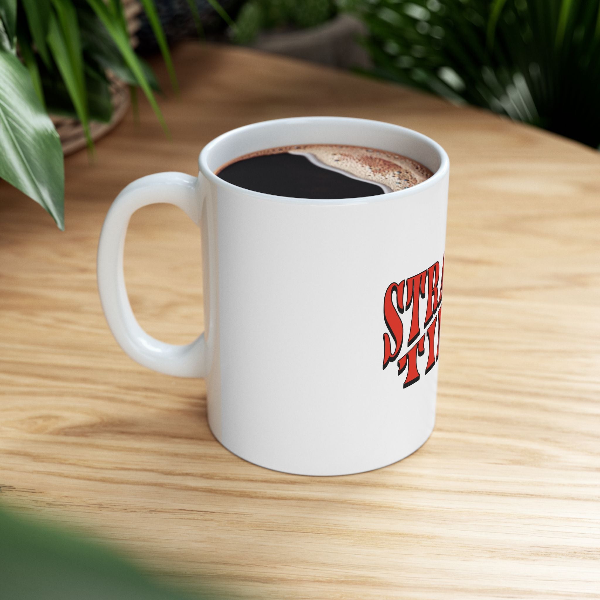 Stranger Times TV Show Graphic Novelty Ceramic Coffee Mug