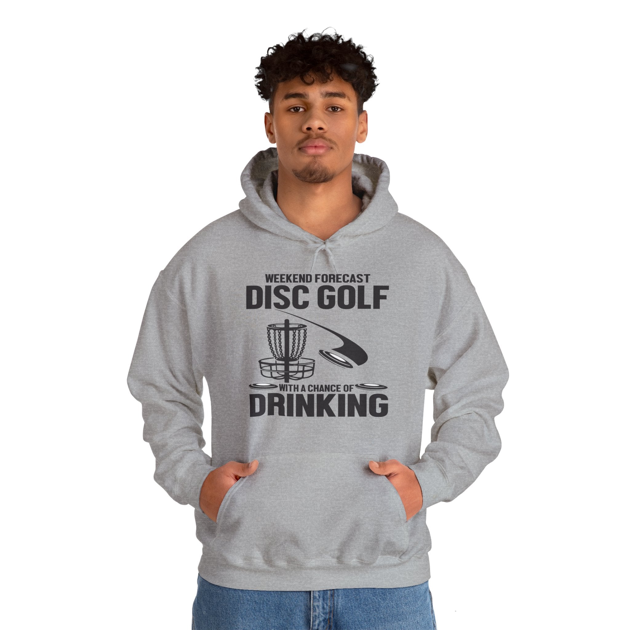 Funny Disc Golf Drinking Sport Unisex Hoodie