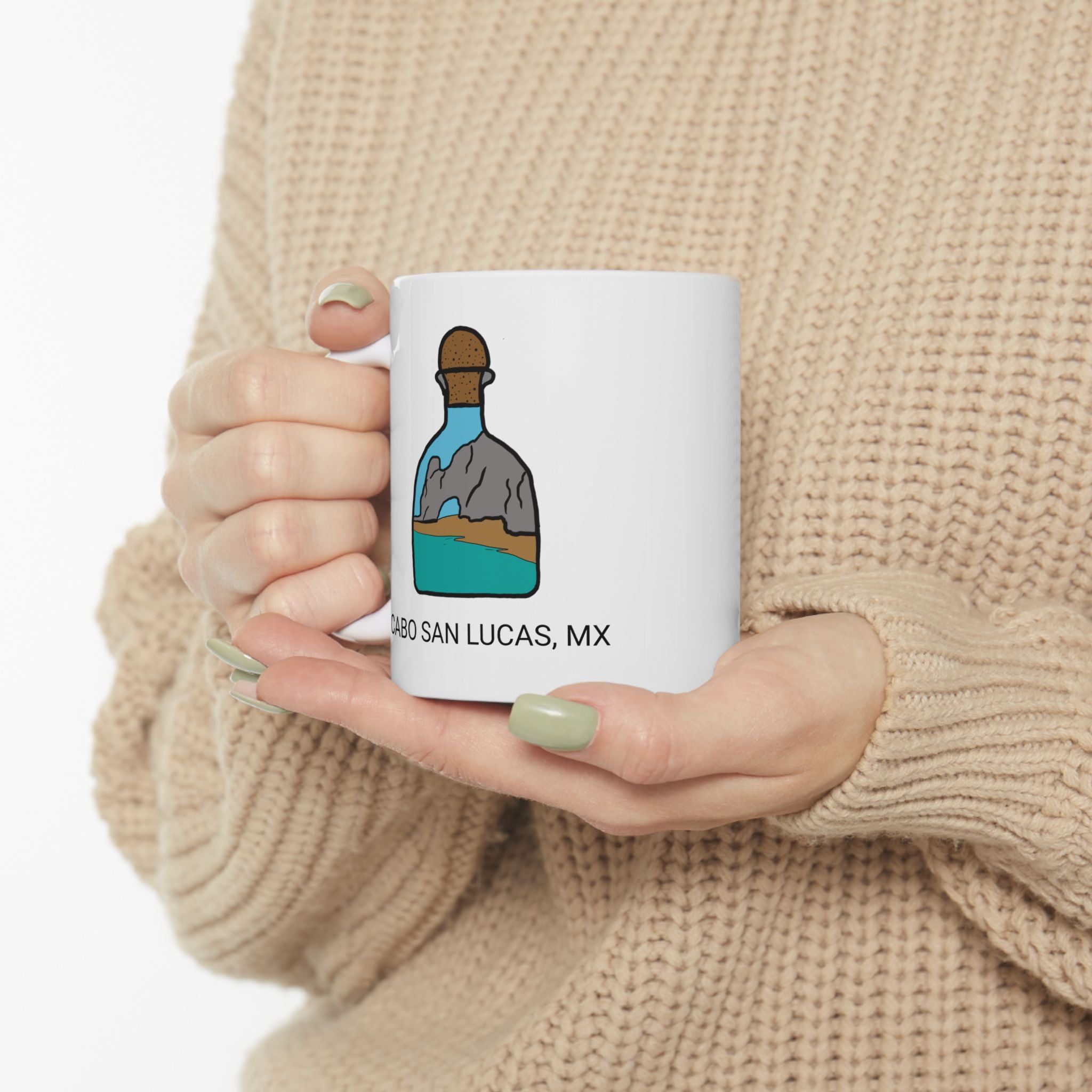 Copy of Copy of Copy of Copy of Cabo San Lucas Mexico MX Tequila Souvenir Travel Gift Ceramic Coffee Mug