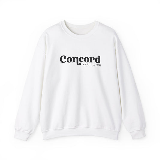 Concord North Carolina NC Est. 1796 Crewneck Sweatshirt