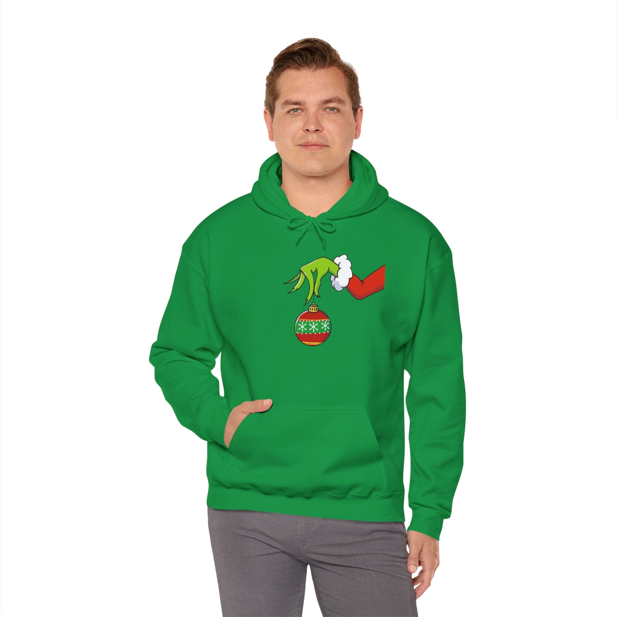 Grinch Ornament Christmas Movie Unisex Hoodie