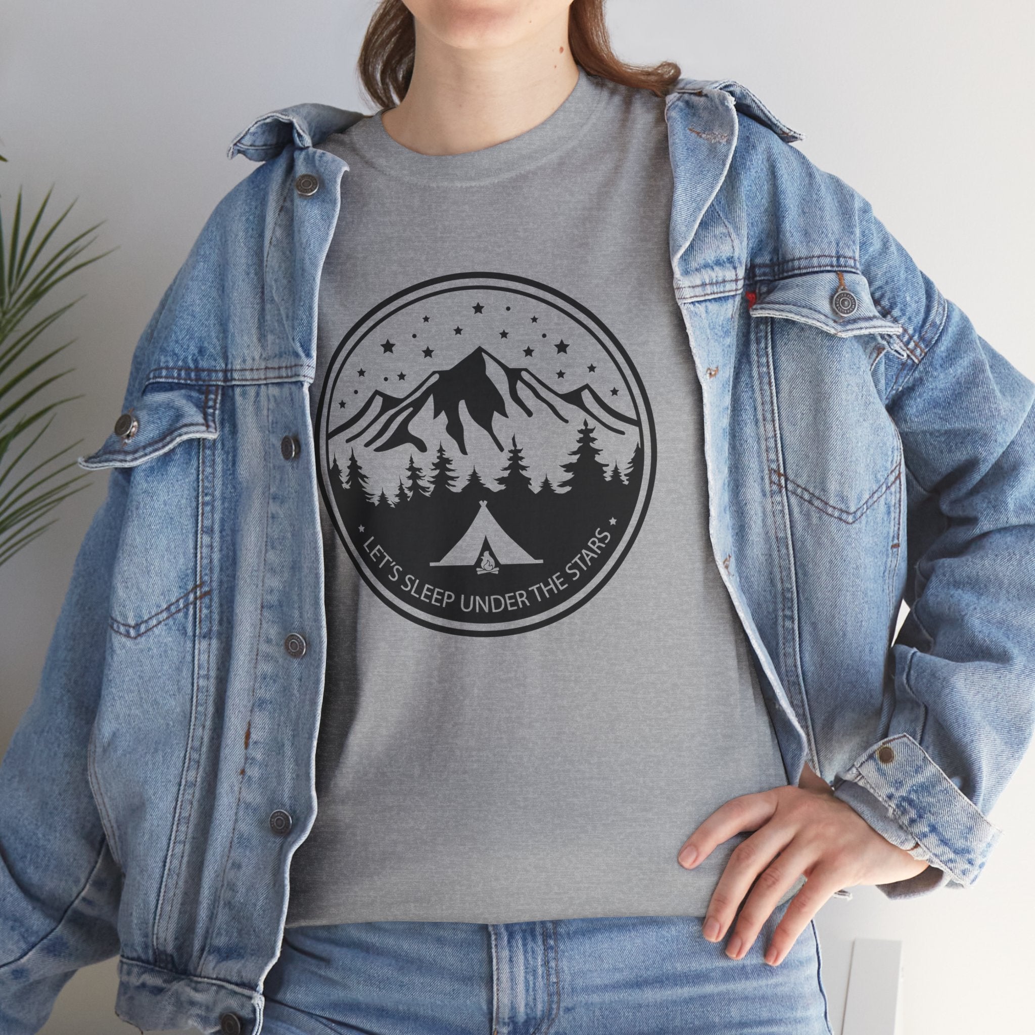 Camping Shirt For Men Women Husband Wife Gift Outdoors Hiking Tee