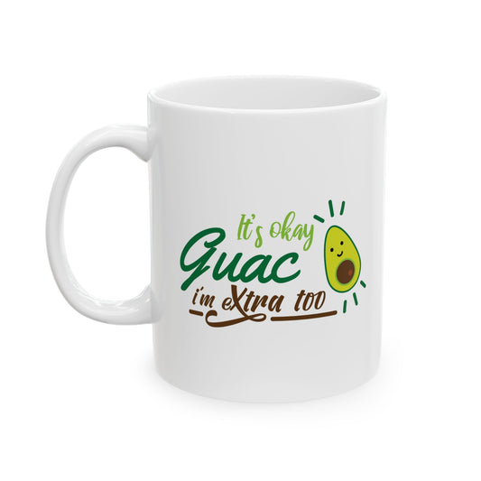 Funny Avocado Humor Coffee Ceramic Mug