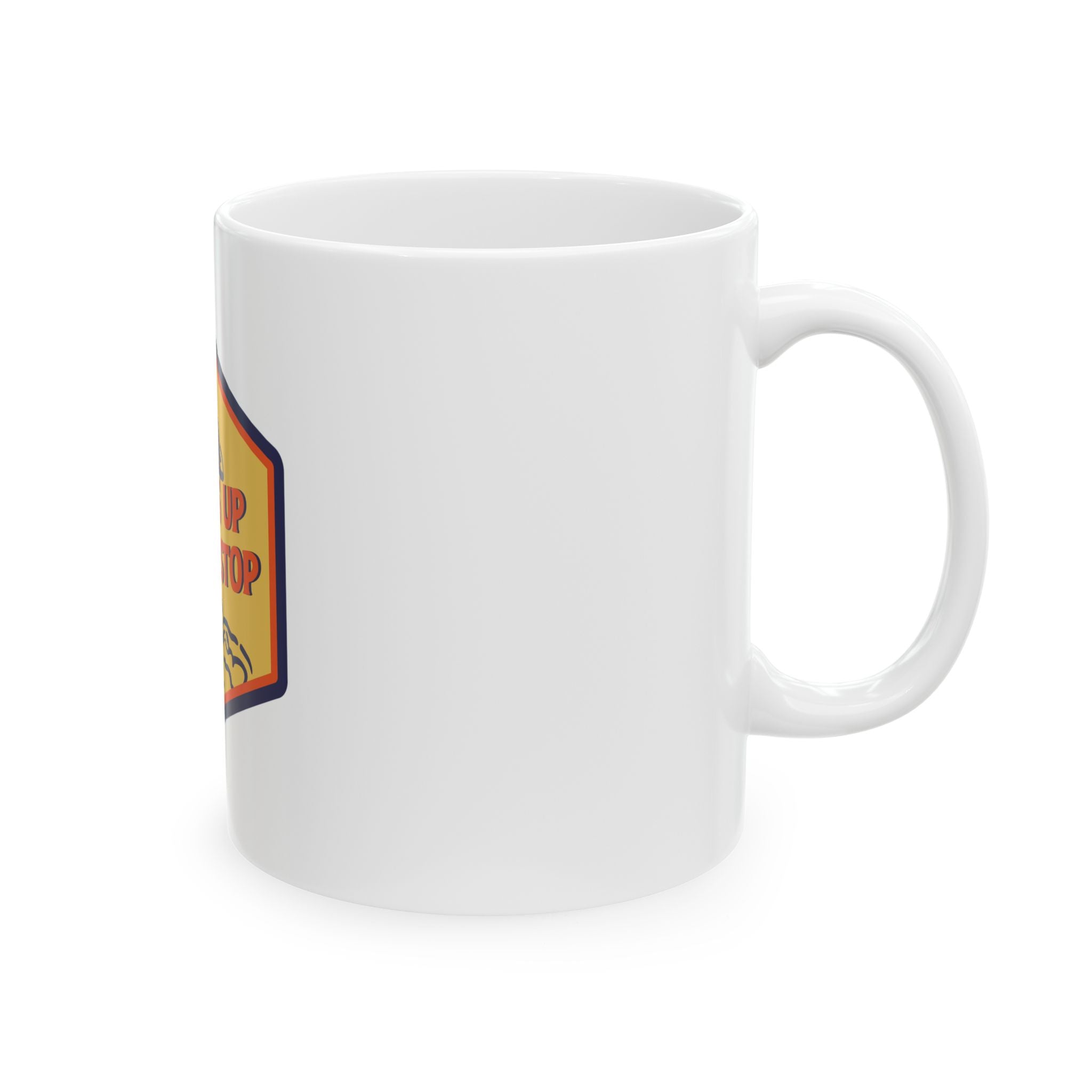 Surfing Retro Beach Graphic Novelty Ceramic Coffee Mug