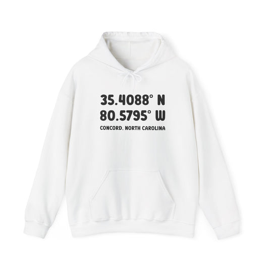 Concord North Carolina NC Coordinance Hoodie