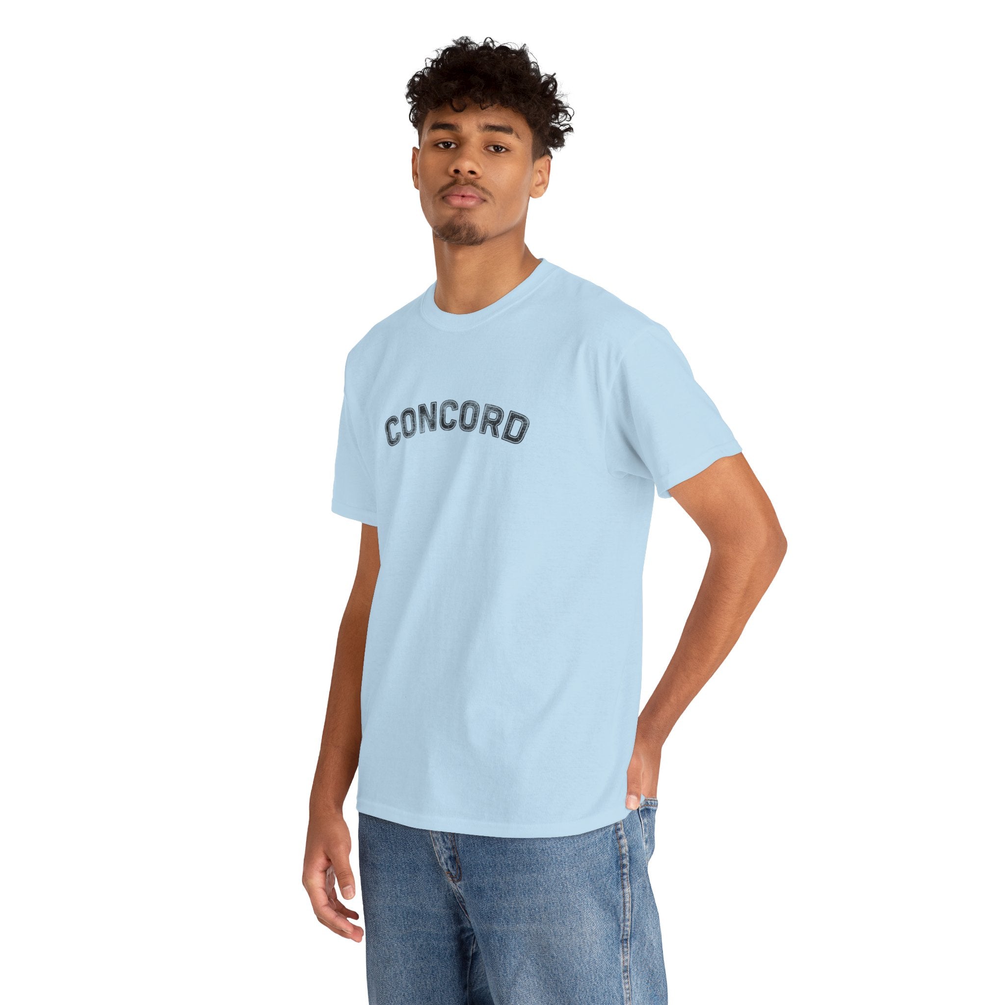 Concord North Carolina NC Curved Unisex T-Shirt