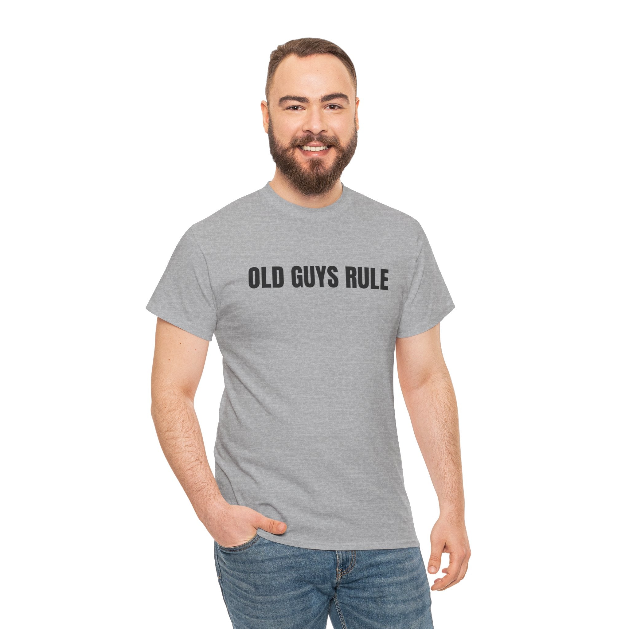 Old Guys Rule Funny Graphic Novelty Gift Unisex T-Shirt