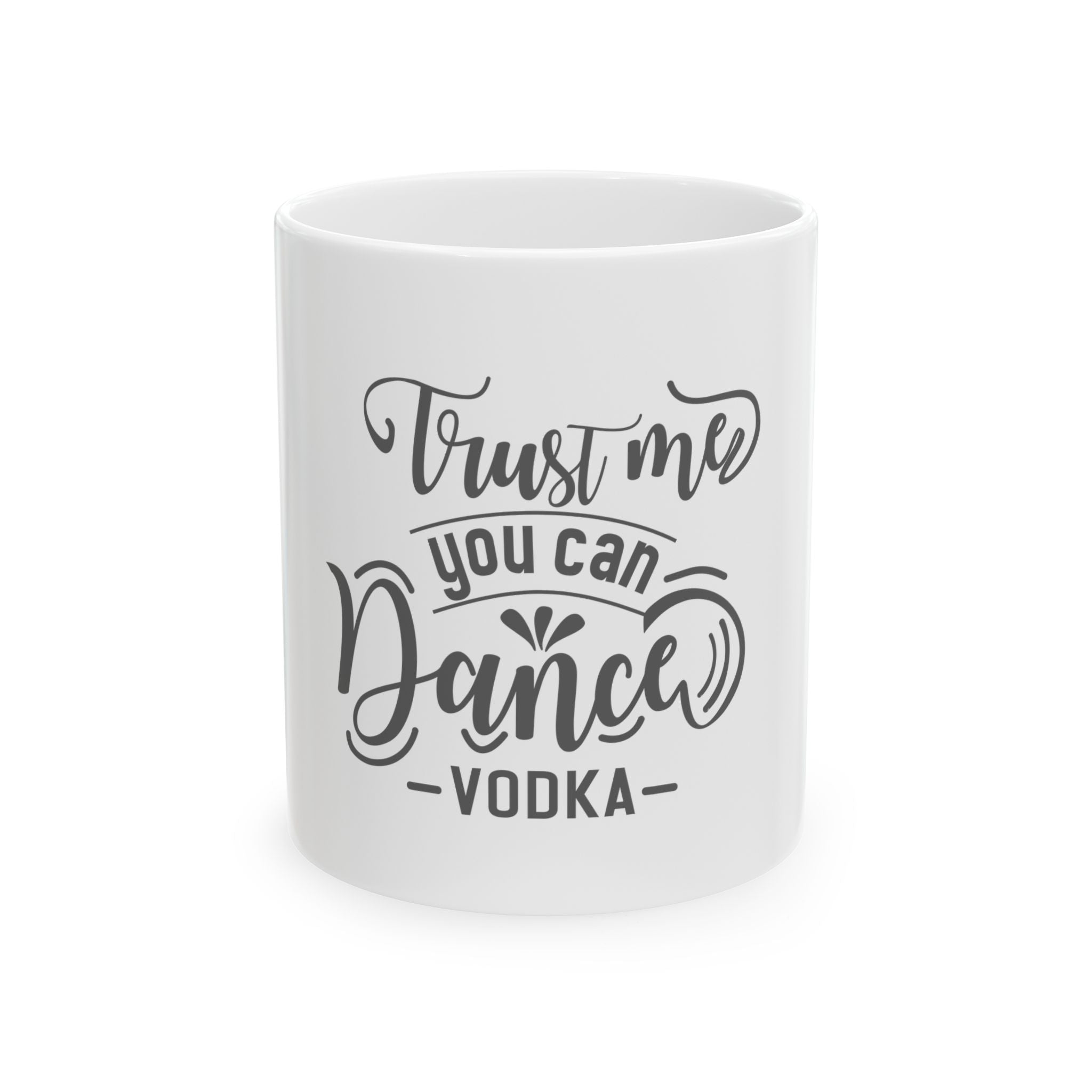 Funny Vodka Drinking Graphic Novelty Ceramic Coffee Mug Gift