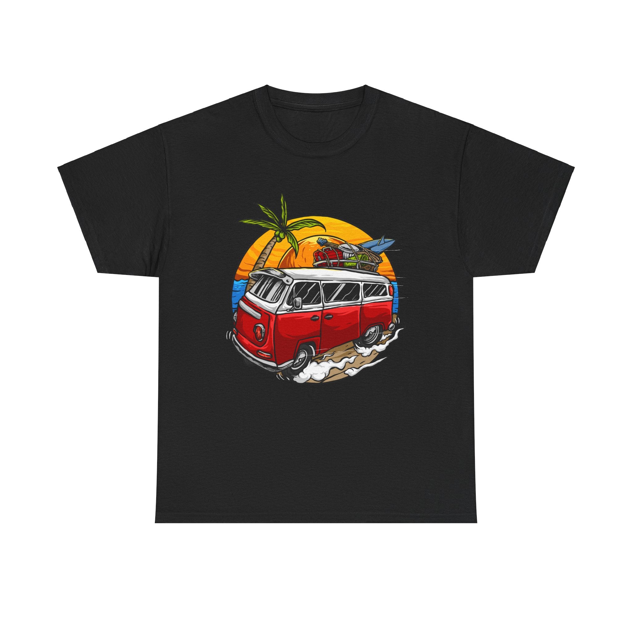 VW Bus Classic Beach Retro Surf Unisex T-Shirt