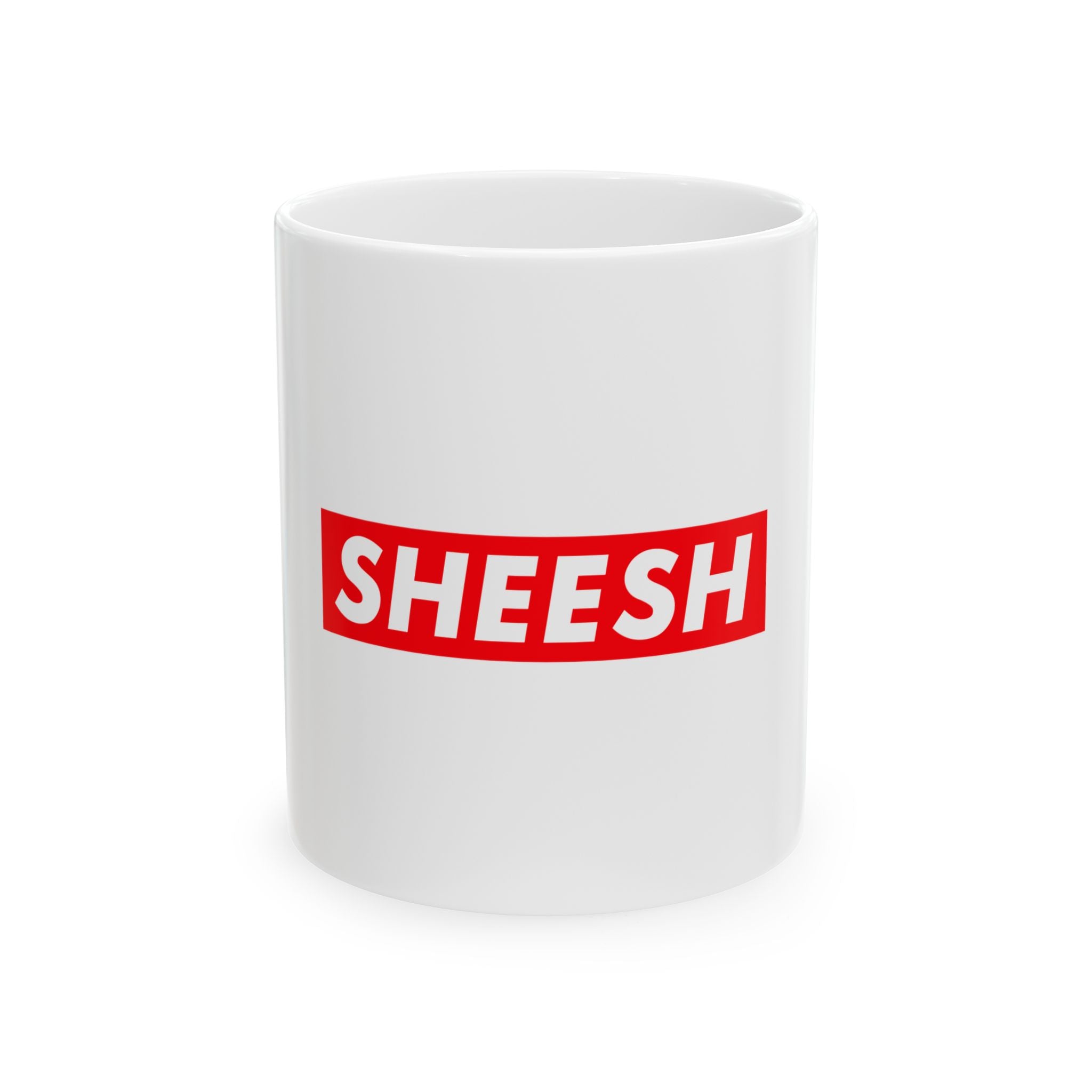 Funny Sheesh Meme Graphic Novelty Ceramic Coffee Mug