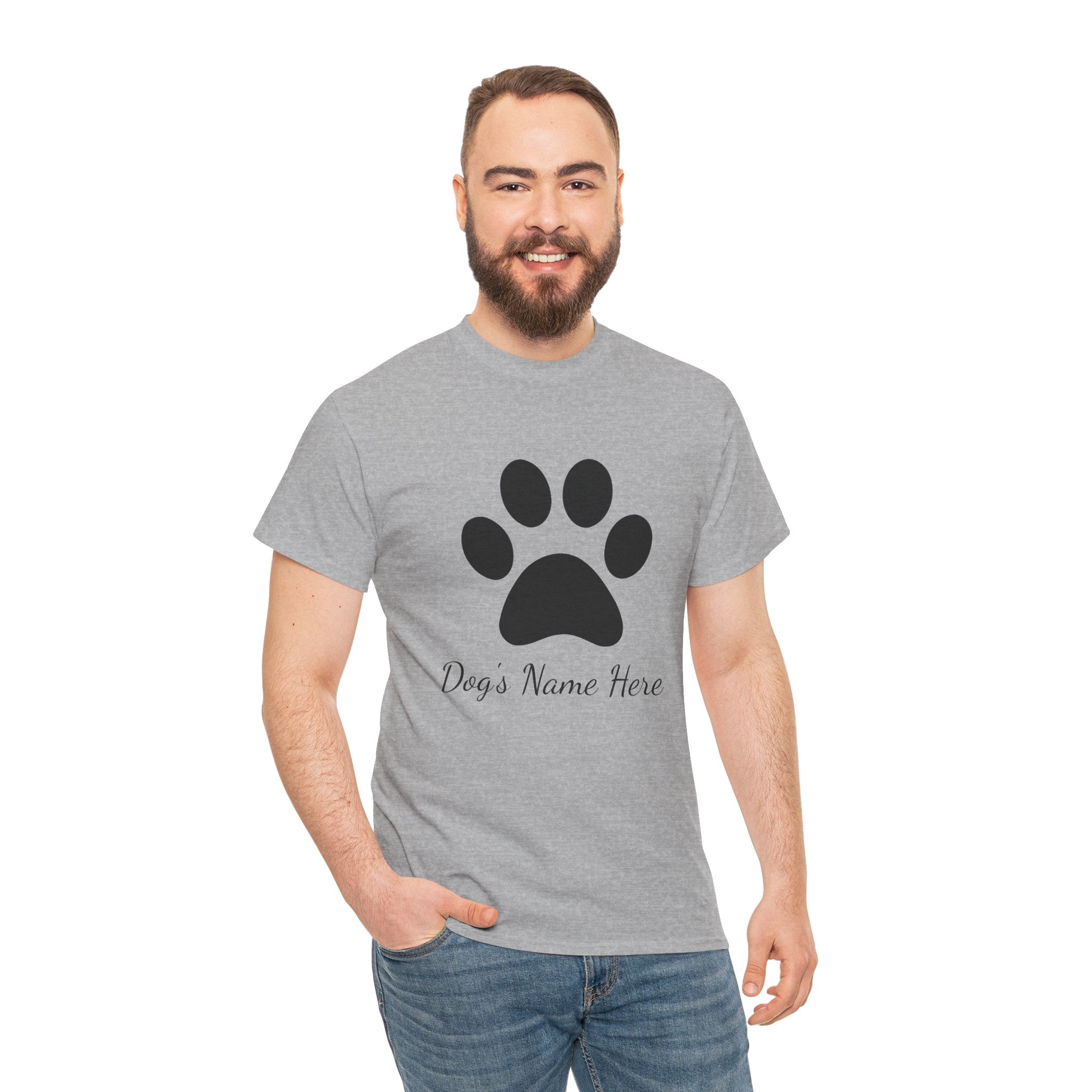 Copy of Custom Name Dog Lover Animal Paw Mens Womens Gift Shirt