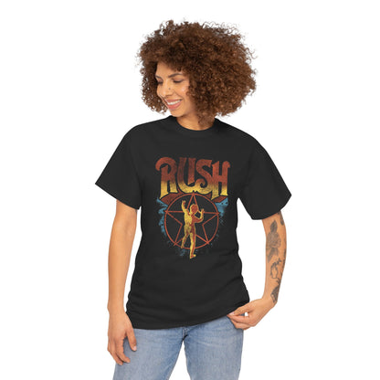 Rush Band 2112 Logo Vintage Distressed Album Women's Men's Unisex T-Shirt Tee