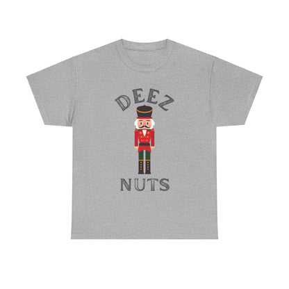 Funny Christmas Shirt Deez Nuts Nutcracker Men's Women's Humor T-Shirt