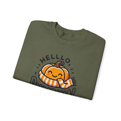 Hello, Pumpkin Smiling Pumpkin Sweatshirt