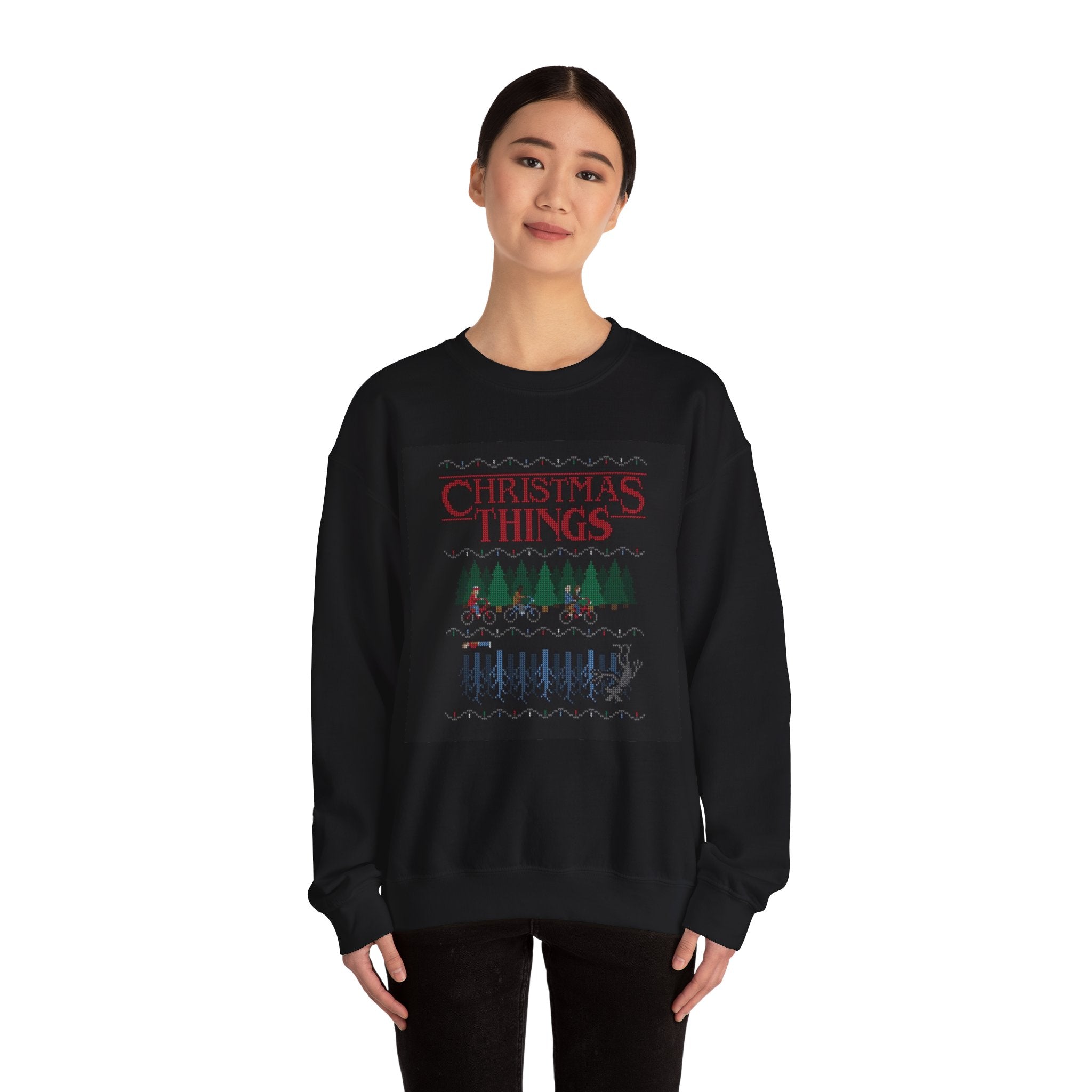 Christmas Things TV Show Series Unisex Crewneck Sweatshirt