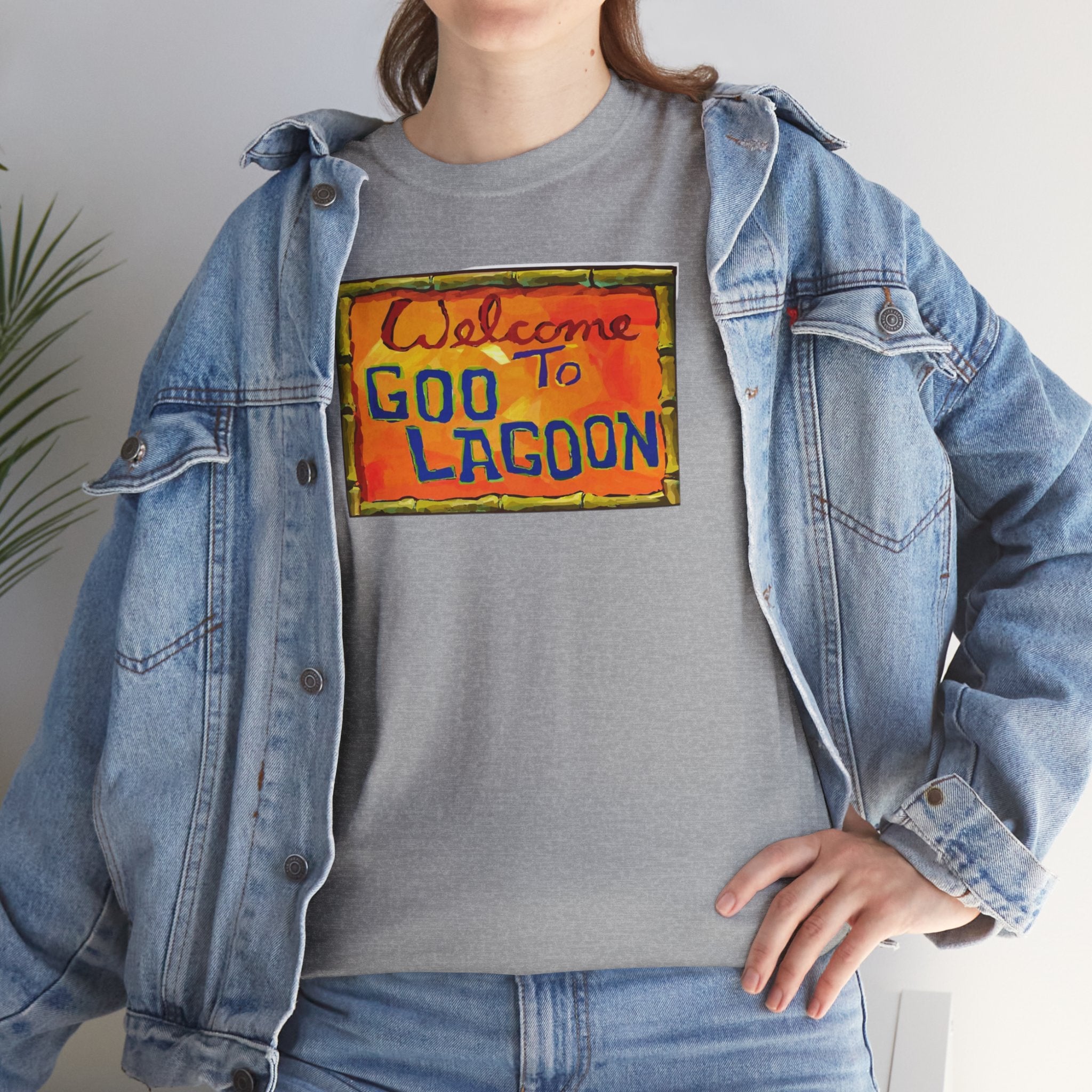 The Goo Lagoon Funny Cartoon Meme Graphic Novelty Gift Unisex T-Shirt