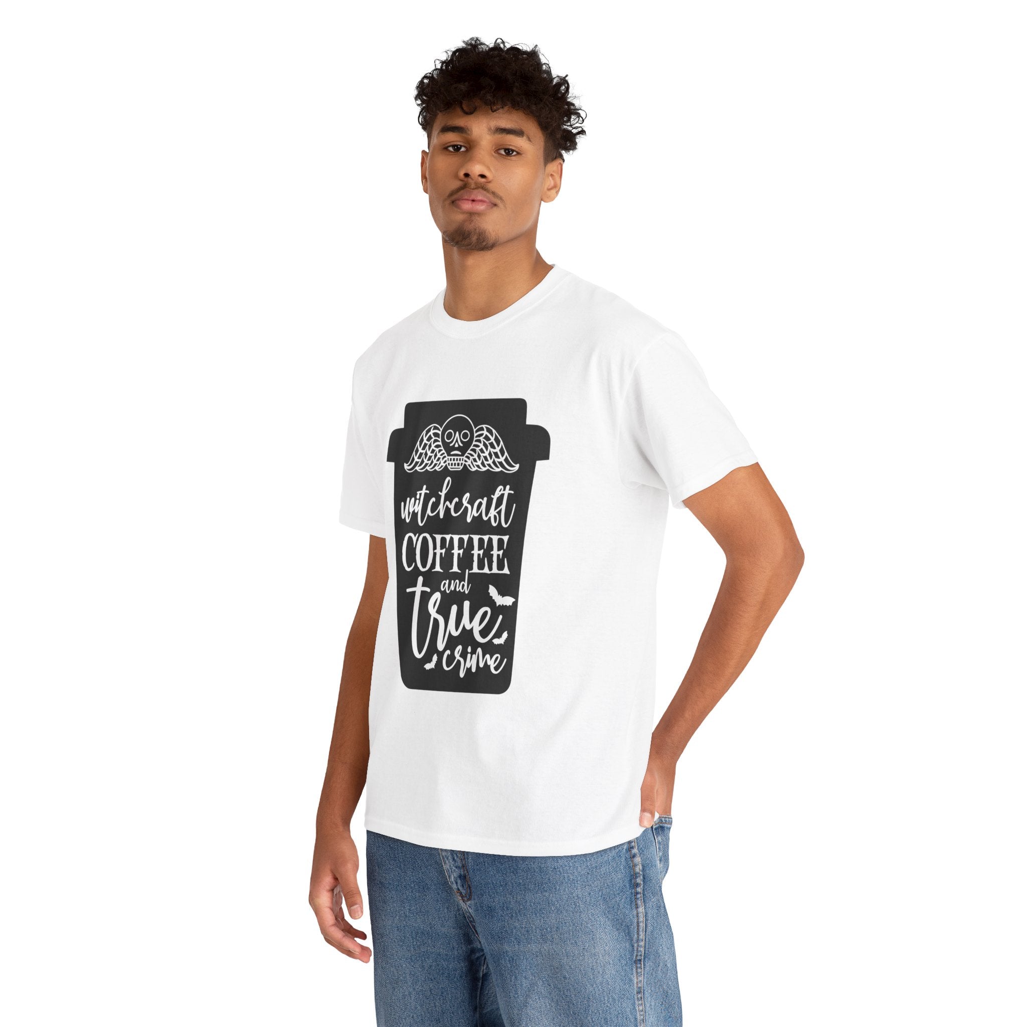 Copy of Witchcraft Coffee And True Crime Unisex Graphic Novelty Tee