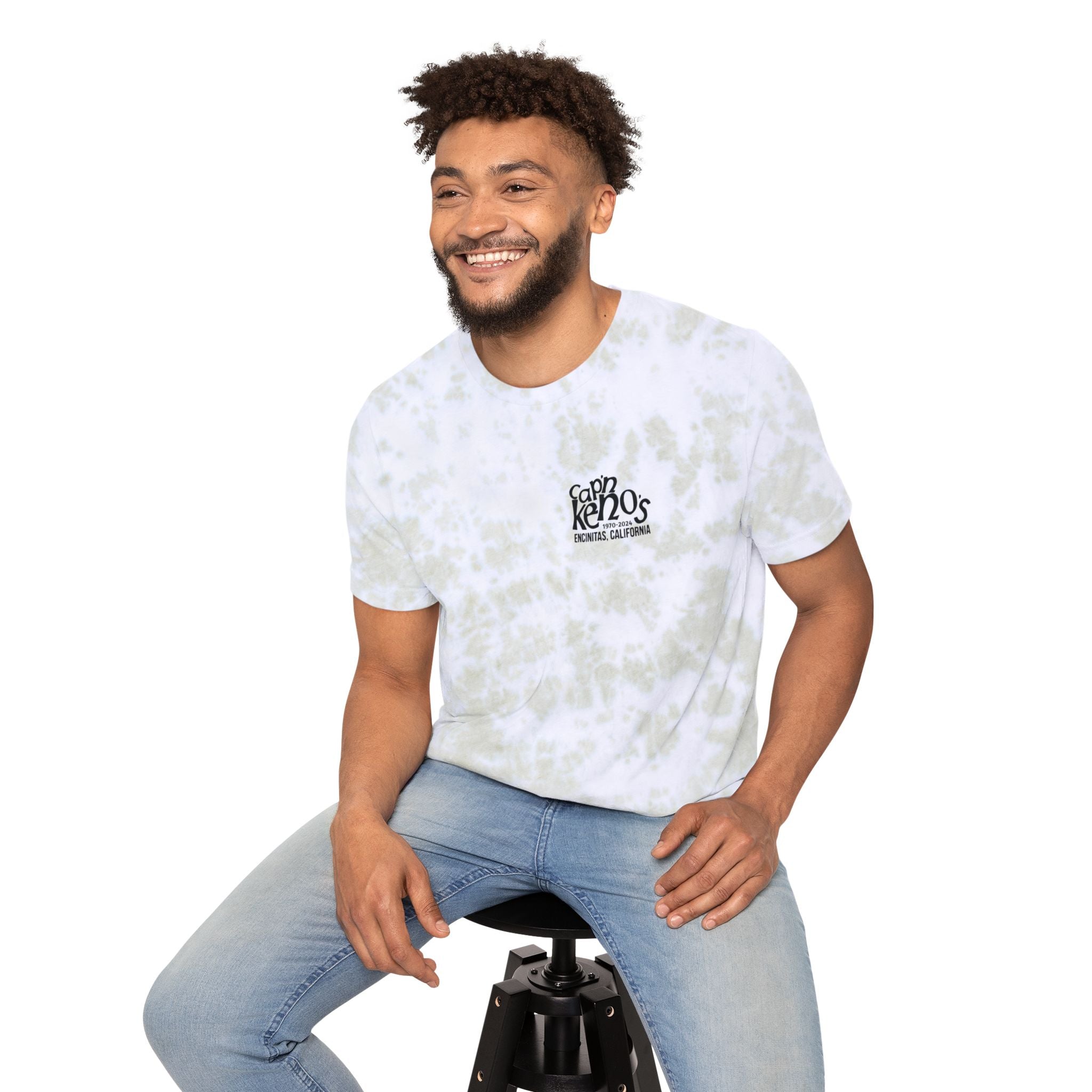 Cap'n Kenos Unisex Tie-Dyed T-Shirt