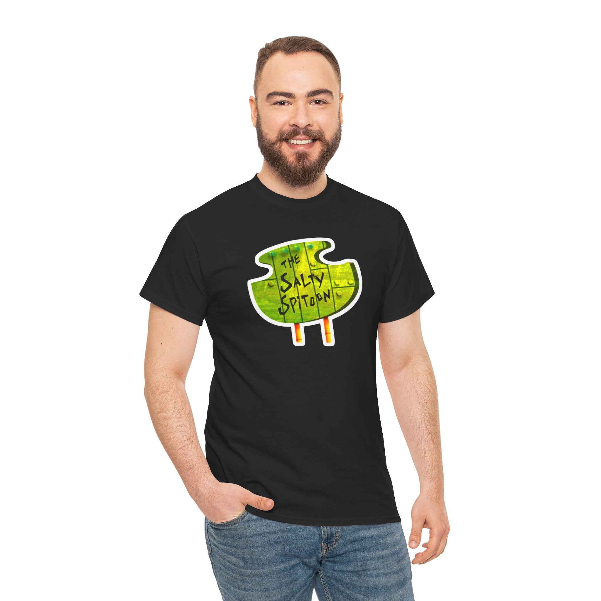 The Salty Spitoon Funny cartoon Meme Graphic Novelty Gift Unisex T-Shirt