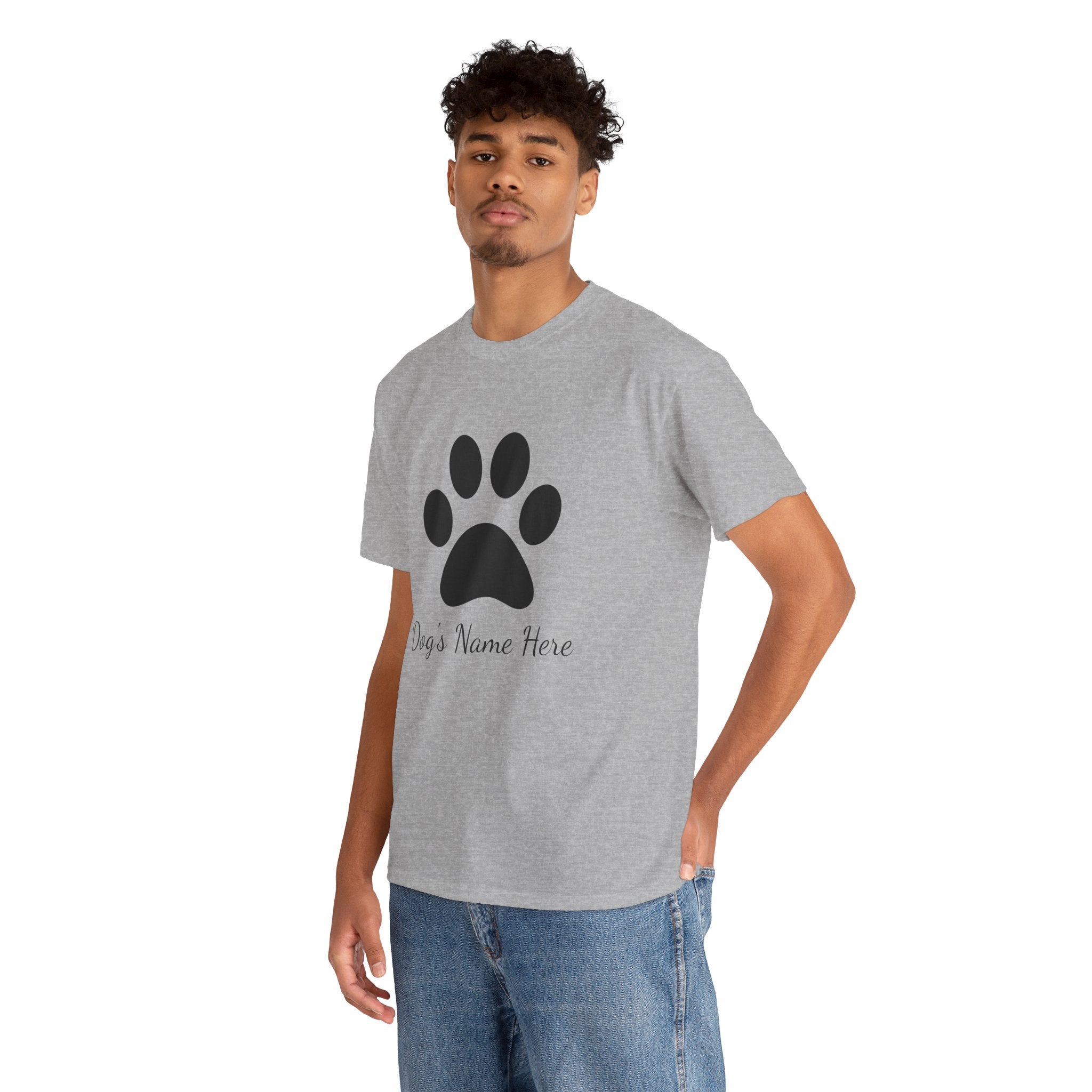 Copy of Custom Name Dog Lover Animal Paw Mens Womens Gift Shirt