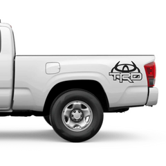 Toyota Tacoma Tundra TRD Logo Devil Horns 24" Off Road Side Decal Sticker