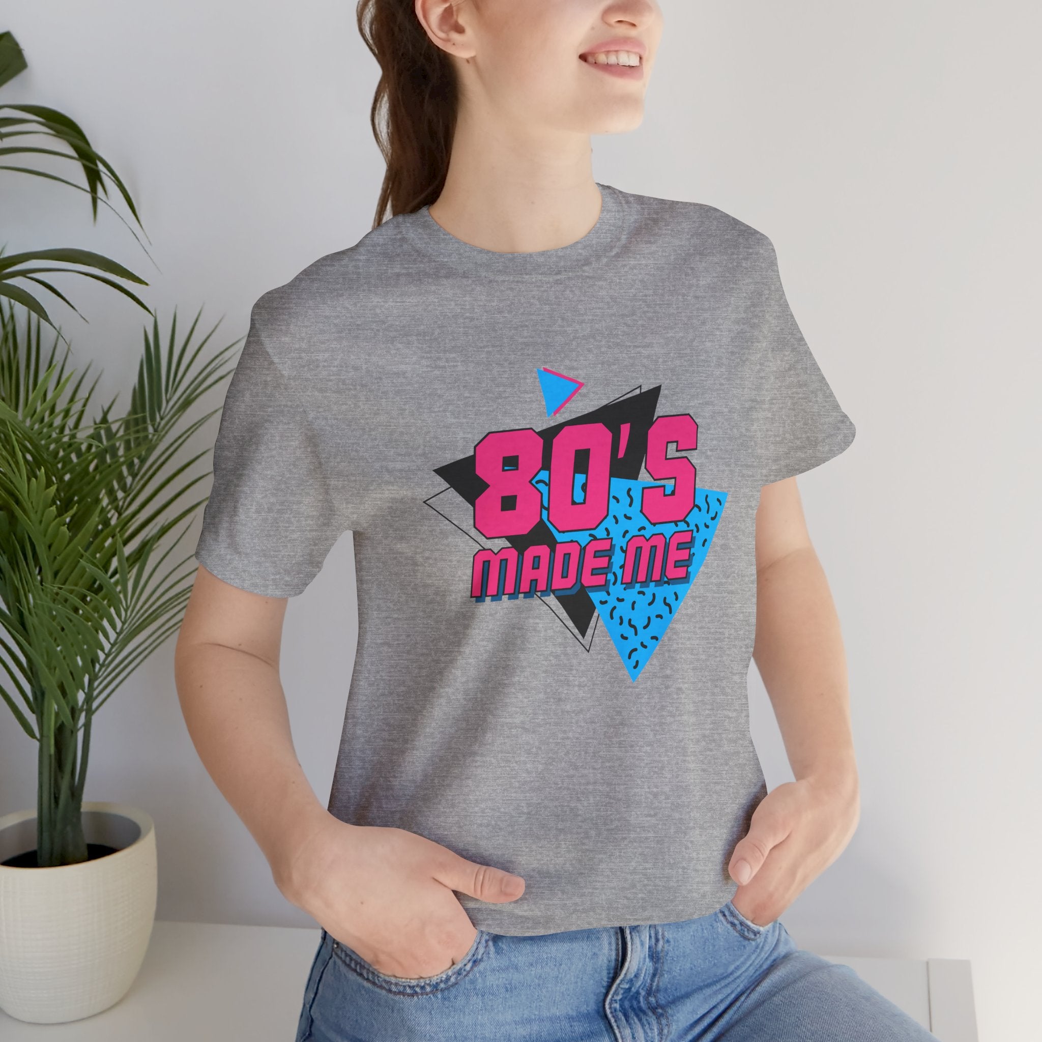 80's Made Me Unisex Novelty Graphic Tee