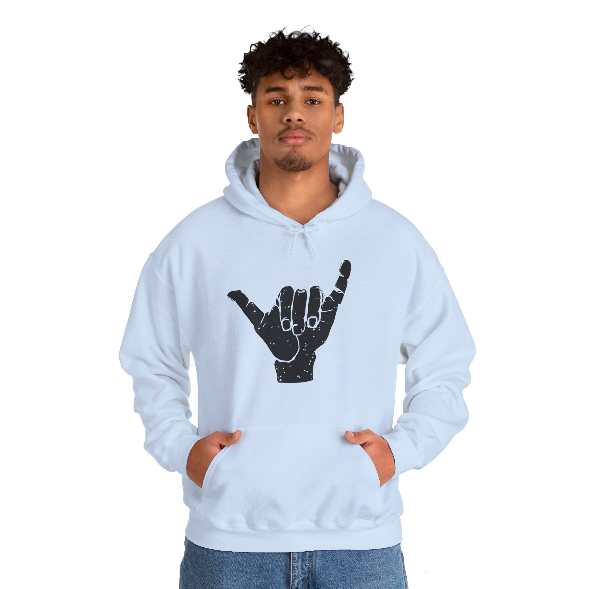 Shaka Hand Summer Surf Unisex Hoodie