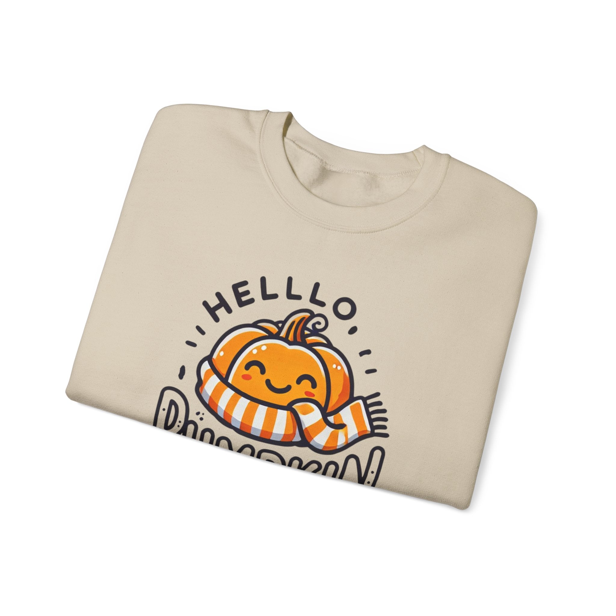 Hello, Pumpkin Smiling Pumpkin Sweatshirt