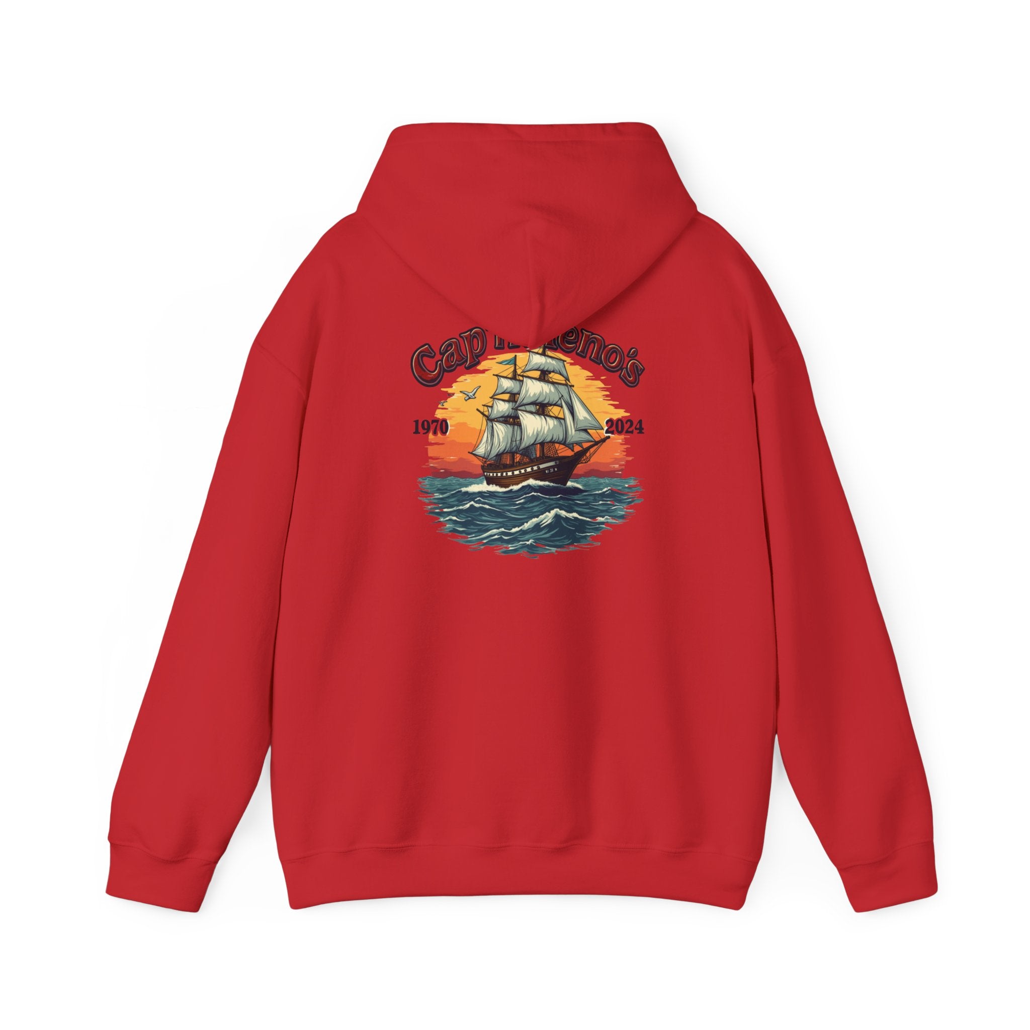 Cap'n Kenos Encinitas California Tribute Sailor Graphic Unisex Hoodie