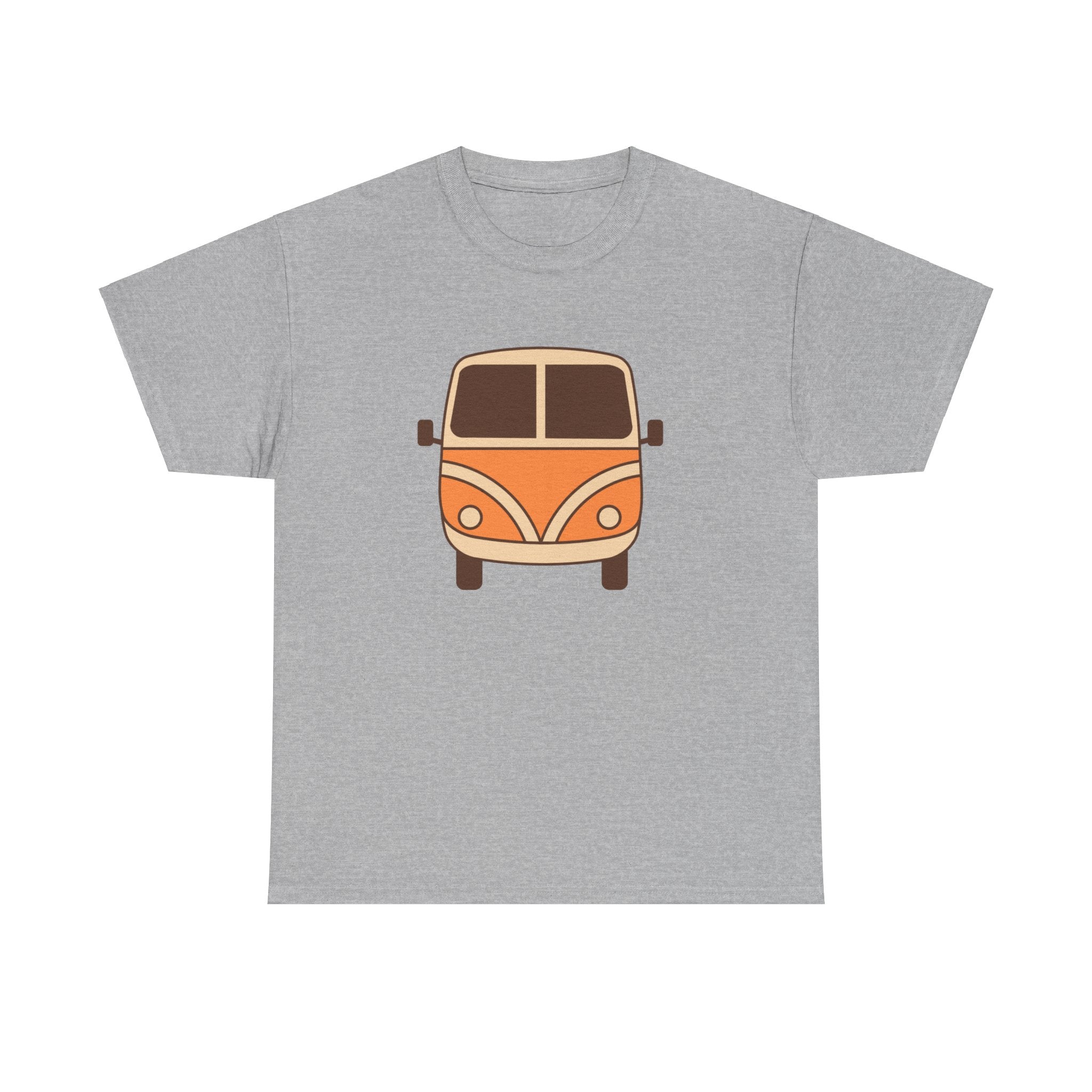 Cute Retro Vintage Bus Aesthetic Unisex Graphic Novelty Shirt Tee