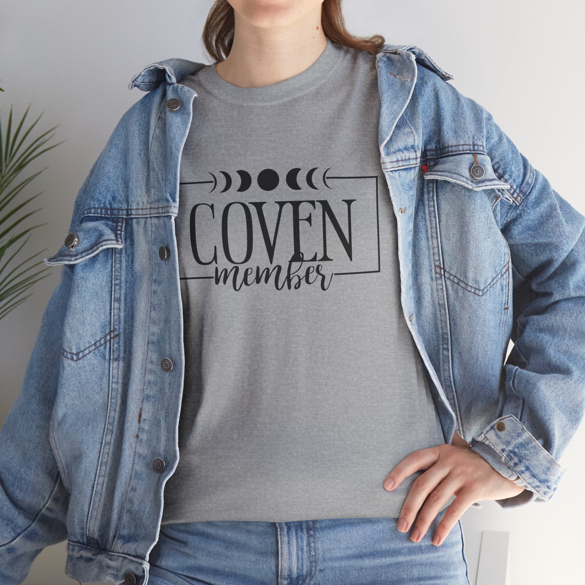 Coven Members Moon Phases Unisex Graphic Novelty Tee