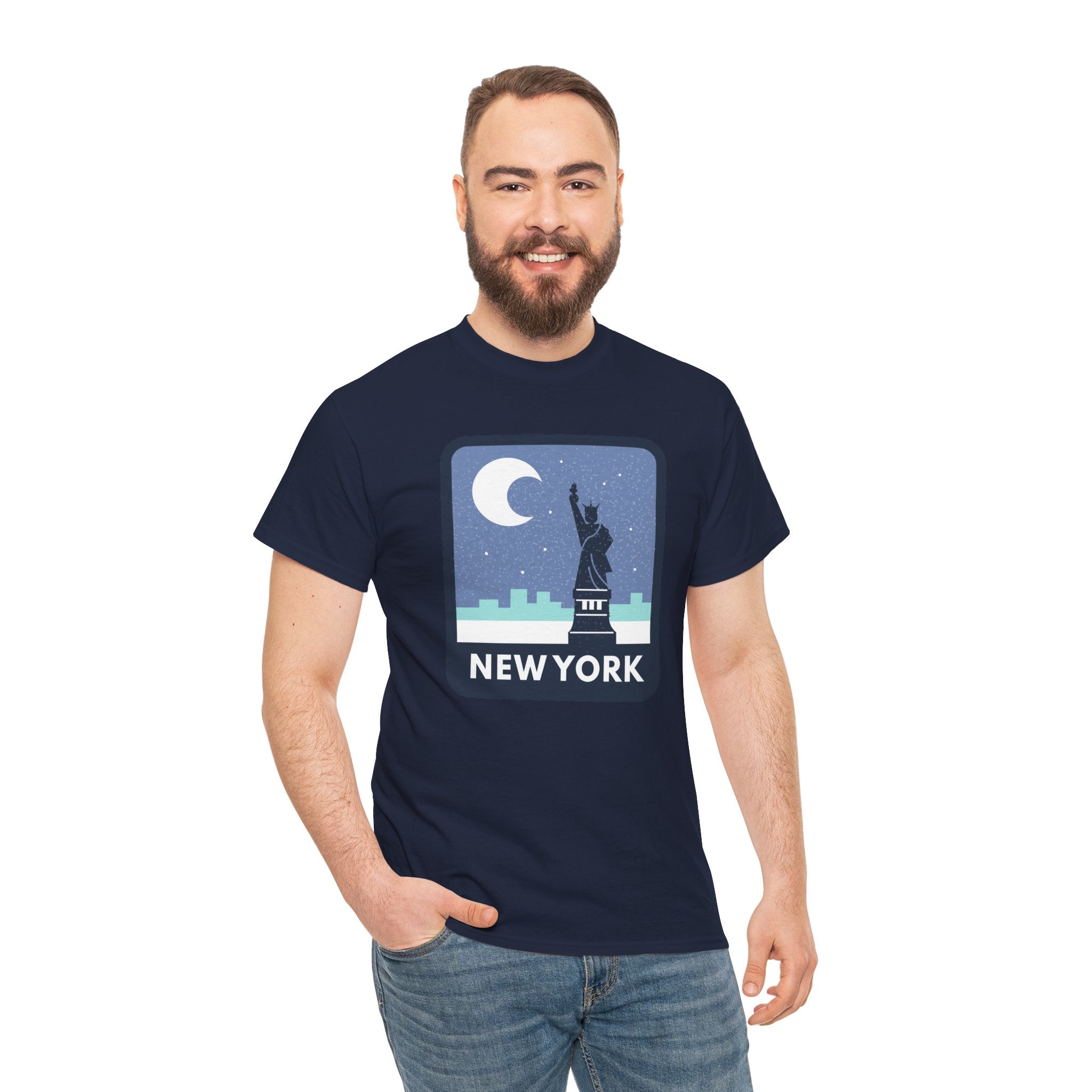 New York NY Statue Of Liberty Souvenir Travel Gift Men's Women's T-Shirt