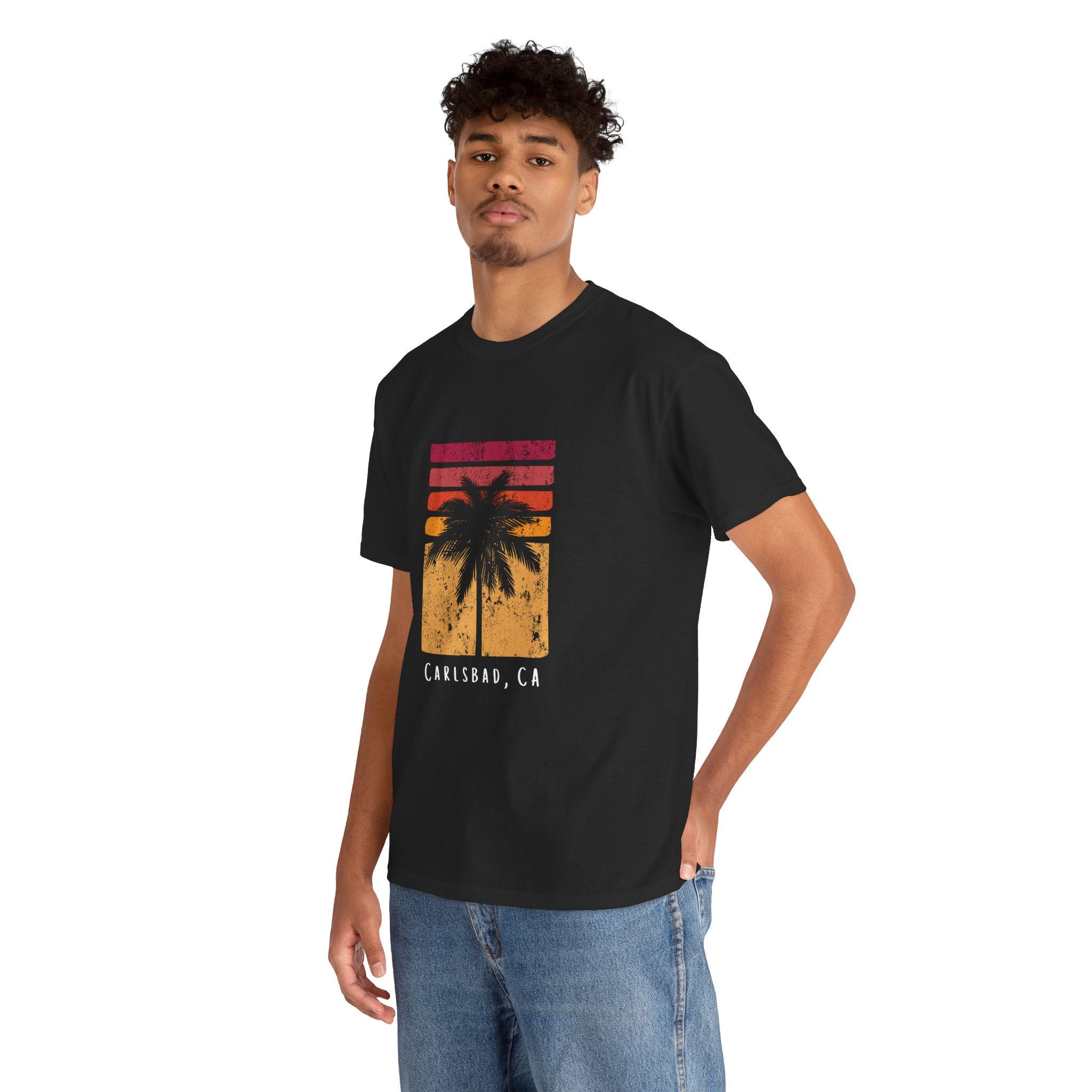 Carlsbad California San Diego Souvenir Travel Unisex Vintage Distressed T-Shirt