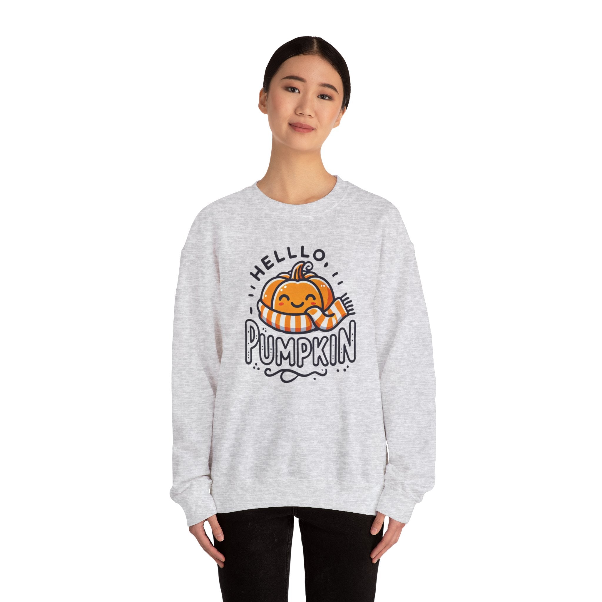 Hello, Pumpkin Smiling Pumpkin Sweatshirt