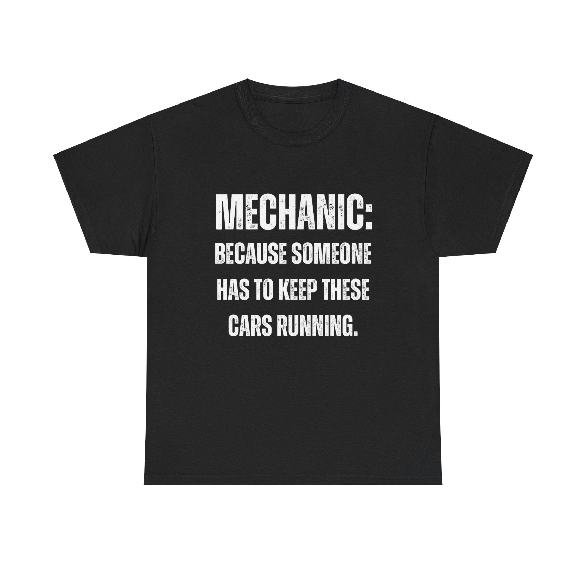 Funny Auto Car Mechanic Technician Graphic Novelty Unisex T-Shirt