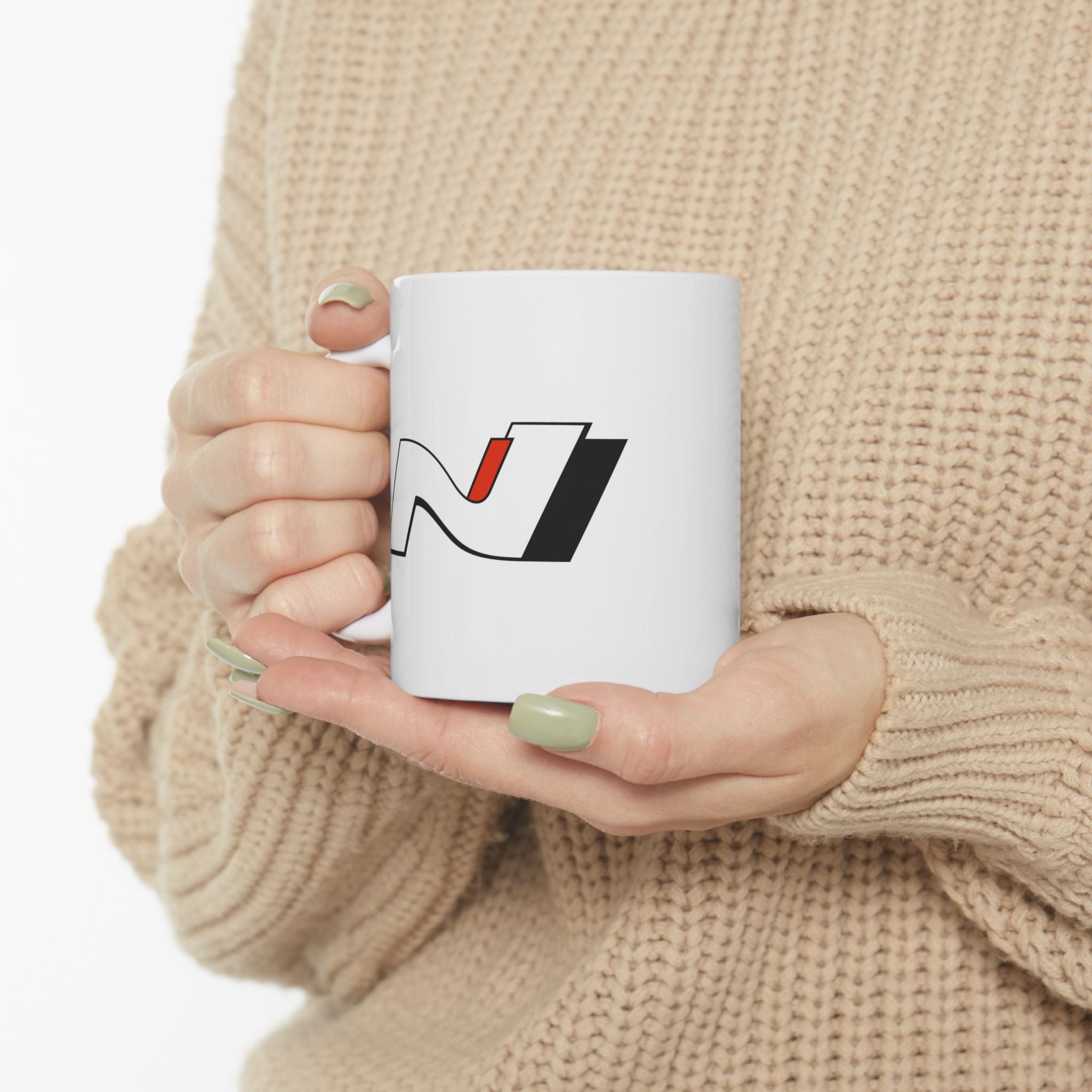 Hyundai Veloster Kona Elantra N KDM Ceramic Coffee Mug