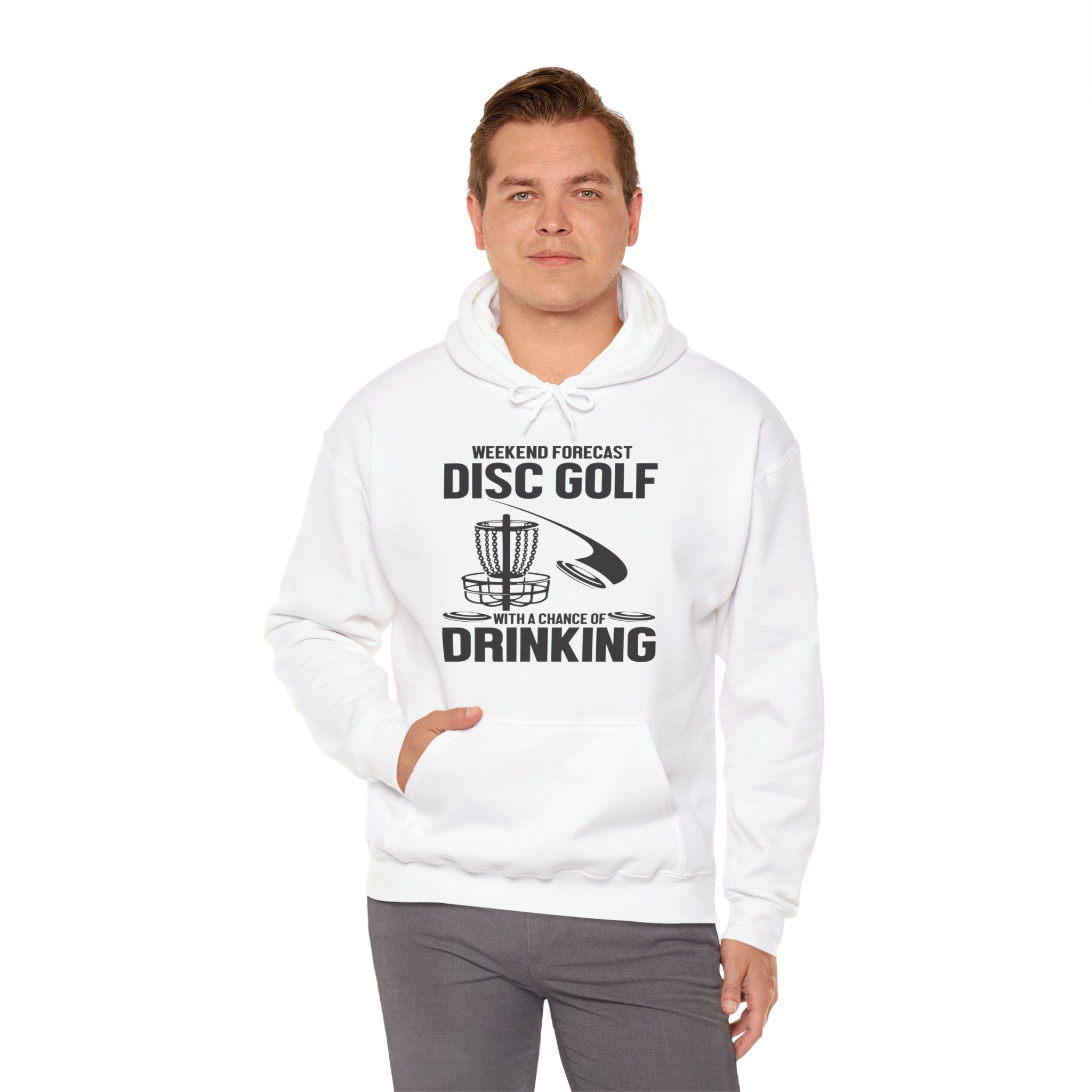 Funny Disc Golf Drinking Sport Unisex Hoodie