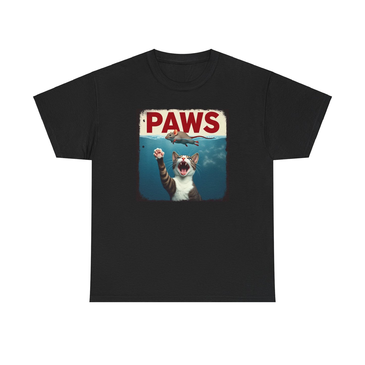 Funny Cute Kitten Paws Movie Spoof Kat Meme Unisex T-Shirt