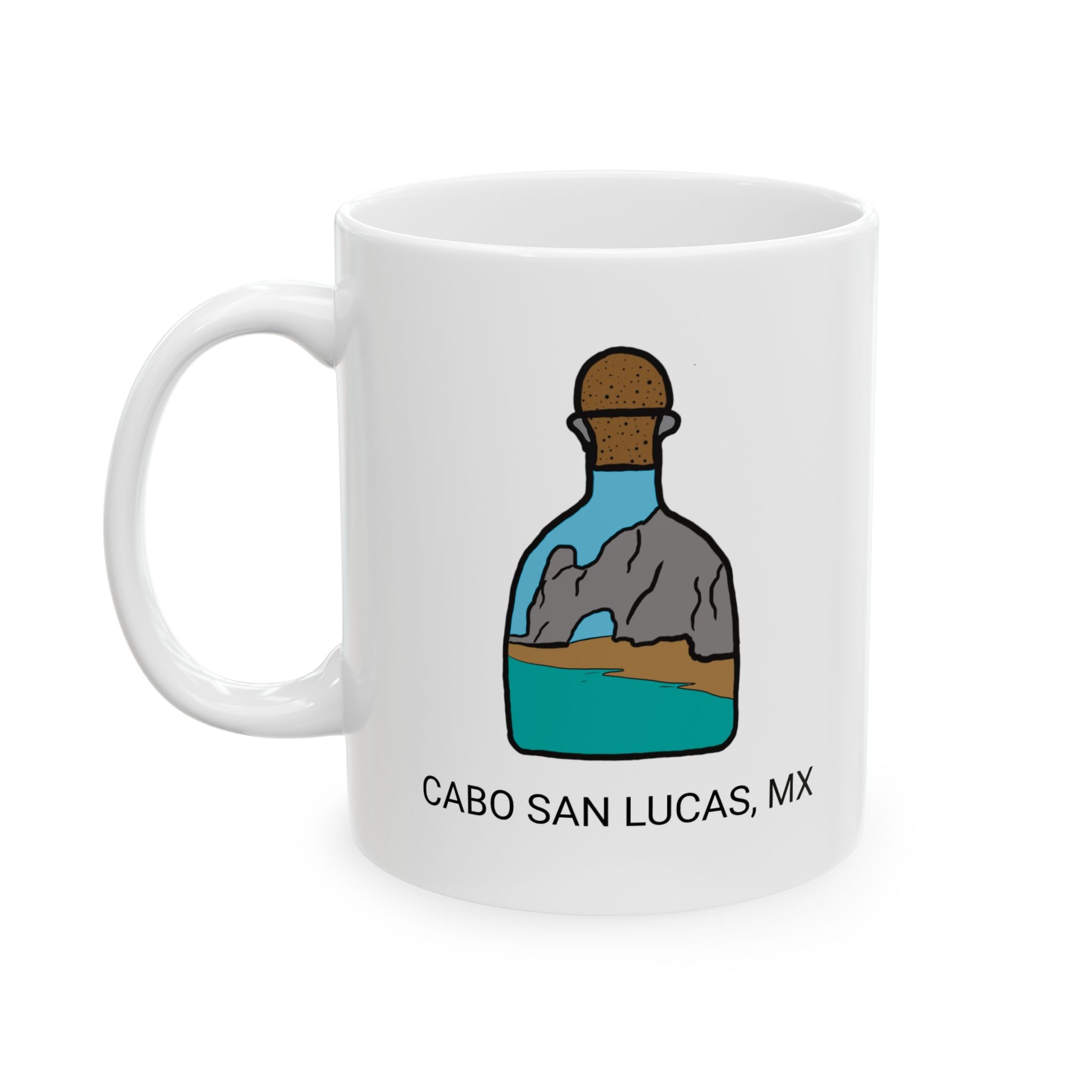 Cabo San Lucas Mexico MX Tequila Souvenir Travel Gift Ceramic Coffee Mug