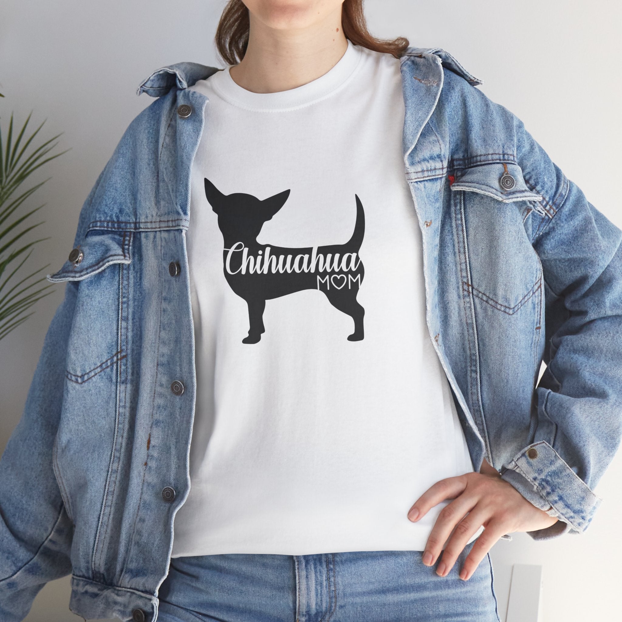 Women's Chihuahua Mom Mother Dog Lover Gift Funny Graphic Novelty Tee